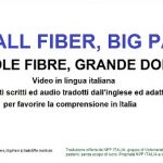 “IN EVIDENZA Neuropatia Piccole Fibre, Grande Dolore VIDEO in ITALIANO Conferenza “Small Fibers, Big Pain” 2018 USA