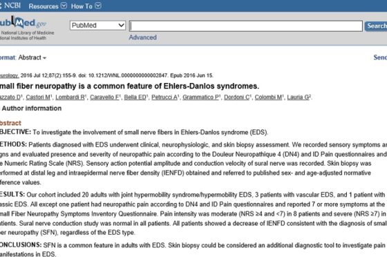 Ehlers-Danlos Disease | la-Neuropatia-delle-Piccole-fibre-e-una-Caratteristica-Comune-delle-Sindromi-Ehlers-Danlos